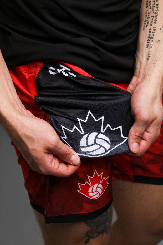 Men\'s Team Canada J-Shorts Linerless 7\